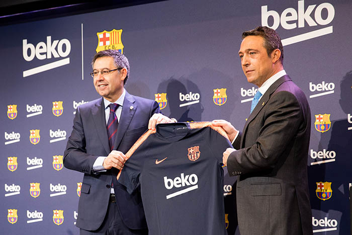 beko, Barça, patrocinio, training partner, club, futbol