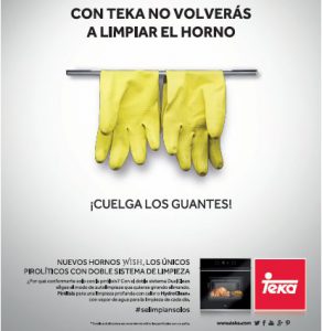 Teka Cuelga los guantes
