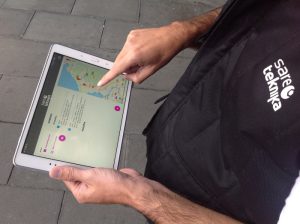 Sareteknika, servicio técnico, tablet, geolocalización,
