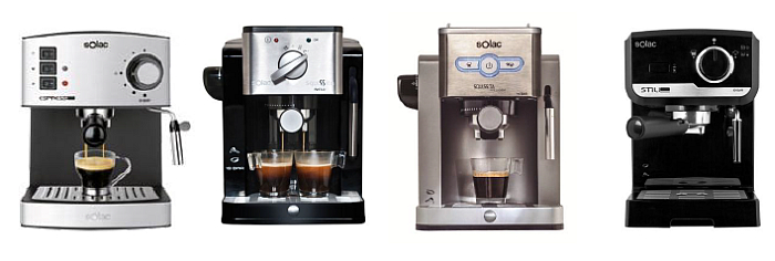 solac, cafeteras espresso, squissita intelligent, squisita new, espresso 19 BAR, café, café cremoso, barista, cafetería, molinillo