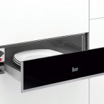 cajón calientaplatos CP 15 GS Inox acero inoxidable antihuella guías telescópicas sistema push-pull Teka