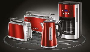 Russell Hobbs colección Luna de desayuno hervidor Luna tostadoras Luna cafetera Lun