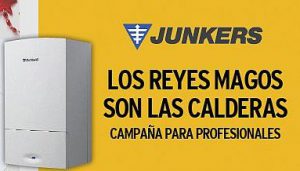 Junkers Bosch Termotecnia caldera de condensación club Junkers plus Cerapur Excellence CerapurExcellence Compact CerapurComfort Cerapur CerapurAcu Smart sistemas solares Los Reyes Magos son las Calderas
