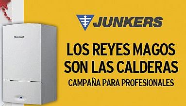 Junkers Bosch Termotecnia caldera de condensación club Junkers plus Cerapur Excellence CerapurExcellence Compact CerapurComfort Cerapur CerapurAcu Smart sistemas solares Los Reyes Magos son las Calderas