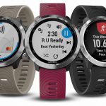 Garmin Forerunner 645 Garmin Forerunner 645 Music Chroma Display Corning Gorilla QuickFit Garmin Connect Garmin Connect IQ Garmin Connect Mobile Face It notificaciones inteligentes training effect HRM-Run Pod Running Dynamics HRM Swim métricas de carrera Garmin Elevate GPS Glonass Deezer WiFi Connect iQ iTunes Windows Media Player
