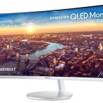 Monitor curvo QLED CJ791 Thunderbolt 3 Samsung Visual Display Business Intel QHD UltraWide