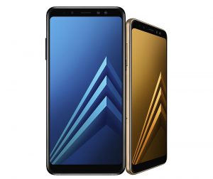 Pantalla Infinita certificación IP68 Samsung Galaxy A8(2018) Gear VR función Enfoque Dinámico función Always On Display doble SIM junto con una microSD cámara doble frontal