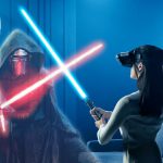 Lenovo Disney Star Wars: Desafíos Jedi Lenovo Mirage mando espada láser baliza de rastreo Lenovo Mirage AR sensores de ojo de pez