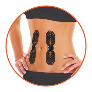 electroestimulador mini, Bodi-Tek, musculatura, bajo la ropa, 15 niveles de potencia, 23 minutos de programa