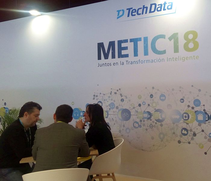 Tech Data METIC 2018 NH Collection Barcelona Tower Cloud IoT/Analytics Next Generation Advanced Solutions TD Academy buy back upselling Datech Maverick AV Global Computing Components Endpoint Solutions Avnet TS
