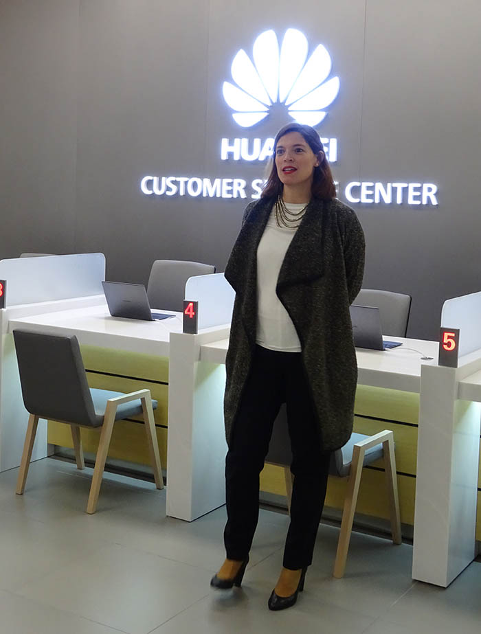 Marianna Cherubini, Huawei Retail, Tienda Huawei, barcelona
