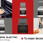 EFG9B60 piezoeléctrico anillo wok Eas Electric EFG660 EFG555 parrillas de fundición quemador inferior grill superior y temporizador mecánico en su horno cocinas de gas
