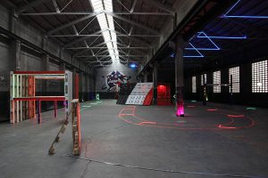 Indrone Park, hospitalet de llobregat, barcelona, volar drones, drones, talleres de drones, piloto de drones, pista indoor