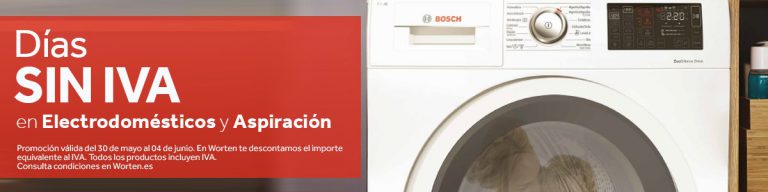 worten, dias sin iva, ofertas, promociones, descuento del 21%, electrodomésticos, tiendas worten
