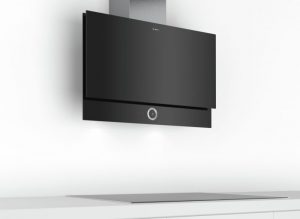 Bosch campanas decorativas de pared Serie 4 campanas decorativas Serie 8 extractor de encimera filtros de aspiración perimetral Home Connect horno Serie 8 iluminación LED motor EcoSilence sensor PerfectAir TouchControl
