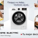 función Programa Favorito función Aclarado Extra función Paro más Carga tecnología Easy Jet Eas Electric lavadoras