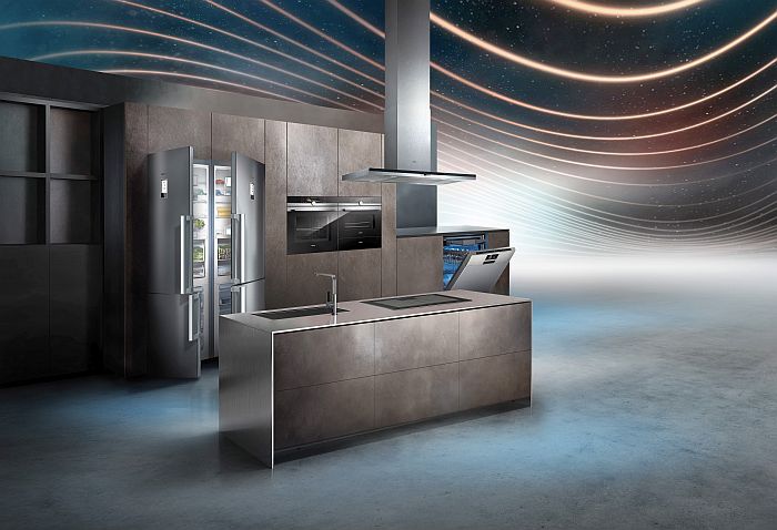Black Inox cocina conectada Home Connect iQ700 lavadora y secadora Avantgarde servicio Integral Siemens Siemens