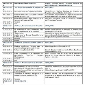 AEFYT, AEFYT (Asociación de Empresas de Frío y sus Tecnologías), AFEC, AFEC (Asociación de Fabricantes de Equipos de Climatización), Carel, climatización, EBM-PAPST, EUROVENT (Asociación Europea para la Climatización de Interiores, EUROVENTSUMMIT, refrigeración, Refrigeración de Procesos y las Tecnologías del Frío Alimentario), Simposio de la Industria Española de la Climatización y de la Refrigeración