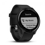 AccuWeather MinuteCast, altímetro barométrico integrado, Bluetooth Smart (IOS o Android 4.3), clasificación de resistencia al agua, Corning Gorilla, Deezer, Garmin, Garmin Chroma Display, Garmin connect, Garmin Elevate, Garmin Express, Garmin vívoactive 3 Music, iTunes, LiveTrack, monitorización del sueño, Move IQ, smartphone, VO2 máximo, Windows Media Player