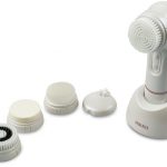 cepillo facial sónico con cinco cabezales, dermoabrasión, HoMedics, limpieza facial, reducción de arrugas, Scyse