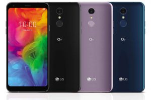 Lg Q7, smartphone, gama media, teléfono lg, cámara, sumergible, 349 euros