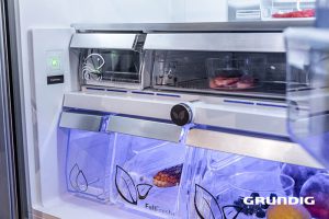 Grundig, frigoríficos, multi door, eficiencia energética, conservación de alimentos, cocina sana, reducir el desperdicio alimentario