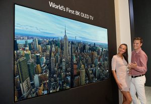 LG oled 8k, televisor, OLED TV, tecnología, IFA 2018, TV, televisor, calidad de imagen 88 pulgadas