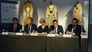 Panasonic, Museu Egipci Barcelona, museo egipcio, barcelona, panasonic clima, free night, acuerdo, patrocinio