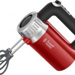 amasadora, batidora de mano, batidora de vaso, cuchilla Infinity antisucción, diseño vintage, función Pulse, función Turbo, indicador de RPM, procesador de alimentos, Retro Red, Russell Hobbs, varillas batidoras en hélice