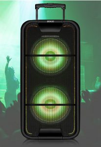 3, 5 mm, Bluetooth, Boombox inalámbrico portátil para fiestas SS-8765, función Karaoke, función TWS, pantalla LED, radio FM, SD, Sogo, USB