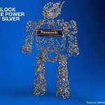 carga de los electrodos, estructura con ranuras en forma de V, Evolta Neo, Panasonic Energy, pila Premium, Unlock the power of silver