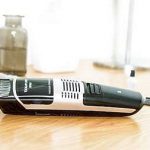 11 alturas de corte, aceite lubricante, barbero, cabezal extraíble, cargador, cepillo de limpieza, cuchillas de acero inoxidable, peine, Spiro, Taurus