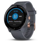 altímetro barométrico integrado, Bluetooth Smart, clasificación de resistencia al agua de 5 ATM, Connect iQ, contactless, cristal Corning Gorilla, Garmin, Garmin Chroma Display, Garmin connect, Garmin Elevate, Garmin Express, Garmin vívoactive 3 Music, GPS integrado, LiveTrack, monitorización del sueño, Move IQ, smartwatch, VO2 máximo