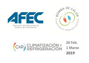 feria c&R, climatización y refrigeración, afec, asociación de fabricantes de equipos de climatización, promoción de la bomba de calor, bomba de calor, stand, ifema