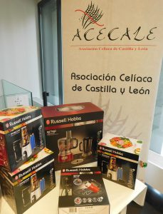 Asociación Celíaca de Castilla y León (ACECALE), Celichef, cocina sin gluten, EIC, Escuela Internacional de Cocina, José Ignacio Colinas, Julián Arranz, Manuel Pallarés, Patricia Andújar, Radio Televisión de Castilla y León, Russell Hobbs
