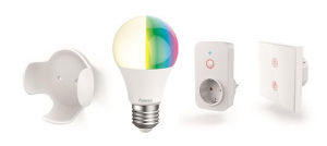 gama smart home de hama, productos hogar conectado, hogar inteligente, enchufes, bombillas, asistentes, detectores, seguridad, iluminación, hama
