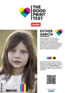 donación de médula ósea, impresoras, Organización Nacional de Trasplantes (ONT), página de prueba de la impresora, The Good Print Test, VCCP Spain, Worten, Worten donación