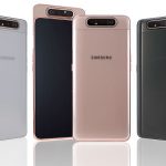 Angel Gold, batería del dispositivo, cámara principal de 48 Mp, cámara triple reversible de Samsung, Celestino García, CPU, crea clips de película de manera automática, dispositivos, Dolby Atmos, FHD+ súper AMOLED, Galaxy A80, Ghost White, lente gran angular de 123 grados, memoria RAM, modo Live Focus Video, pantalla New Infinity de Samsung, Phantom Black, Samsung, Samsung Electronics, Samsung Galaxy A80, Samsung Knox, Samsung Pass, smartphones, terminales, vicepresidente corporativo y responsable de ventas de Samsung España
