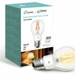 Alexa de Amazon, app Kasa Smart, Asistente de Google, bombilla inteligente, bombilla LED con conexión WiFi, diseño elegante de filamentos LED, disponible en iOS y Android, dispositivos Kasa, KL110, KL120, KL130, KL50, regulación de eficiencia energética de bombillas estadounidense, smart home, Soft White (2.700 K), tp-link, Wifi