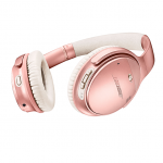 auriculares Bose en rosa oro