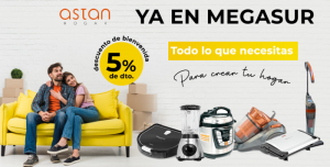 megasur añade los productos de astan hogar a su catálogo