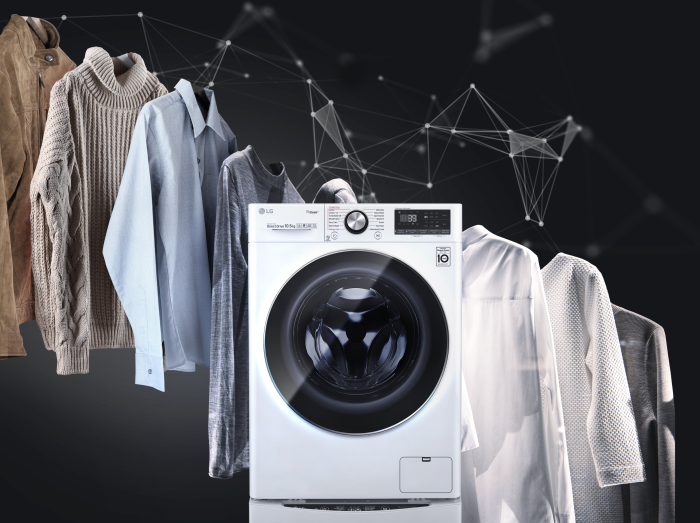 lavadora LG AI Direct Drive con inteligencia artificial