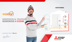 campaña ahorro energético Mitsubishi Electric con Marron