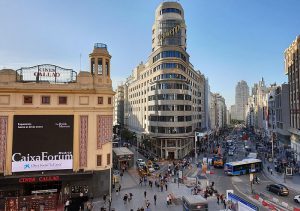 Madrid trafico peatonal black friday