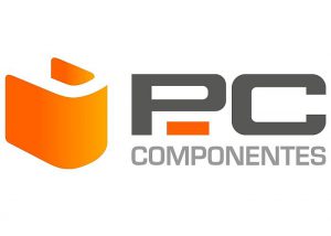 pccomponentes logo dona teléfonos