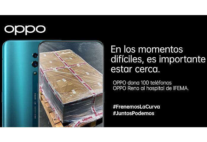 OPPO España dona 100 teléfonos IFEMA