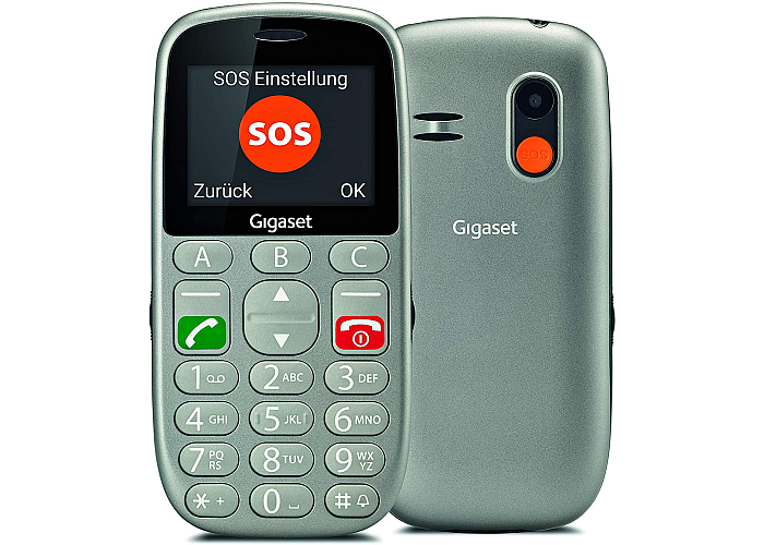 Gigaset GL390 smartphone persona mayor