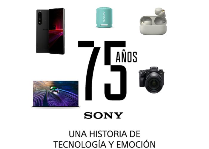 75 años Sony