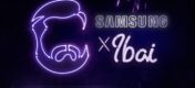 Ibai y Samsung