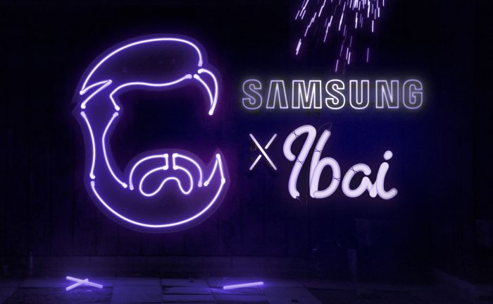 Ibai y Samsung